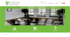 Desktop Screenshot of drverdel.at